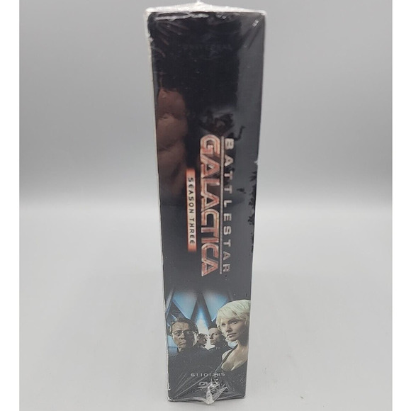 Battlestar Galactica Season Three DVD Set Sci Fi Factory Sealed New - Picture 4 of 7